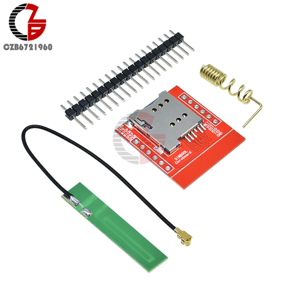 SIM800L GPRS GSM модуль четырехдиапазонный Micro SIM слот GSM коммутационная плата с антенной ttl последовательный порт для Arduino Замена SIM900