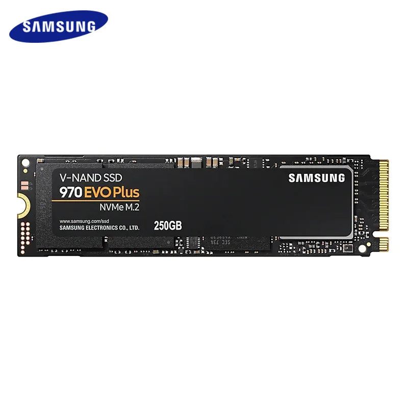 Внутренний твердотельный накопитель SAMSUNG SSD 1 ТБ 250 гб 500 970 EVO Plus NVMe жесткий диск M.2