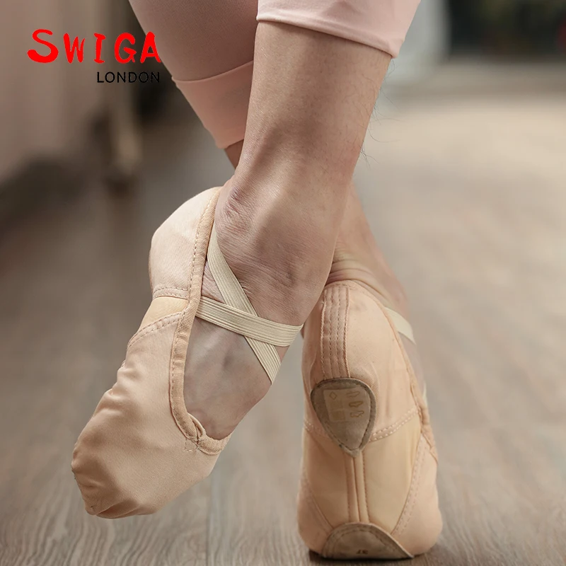 Хлопковая мягкая женская обувь SWIGA с аркой для балета|dance shoes|ballet dance shoesshoes |