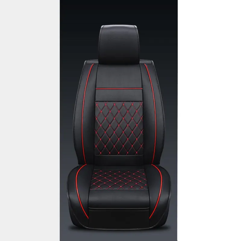 1pc Standard Edition Специальные кожаные чехлы для сидений автомобиля для mercedes Benz w204 w211 w210 w124 w212 w202 w245 w163 cla gls аксессуары Стайлинг - Название цвета: 1pc Standard Edition