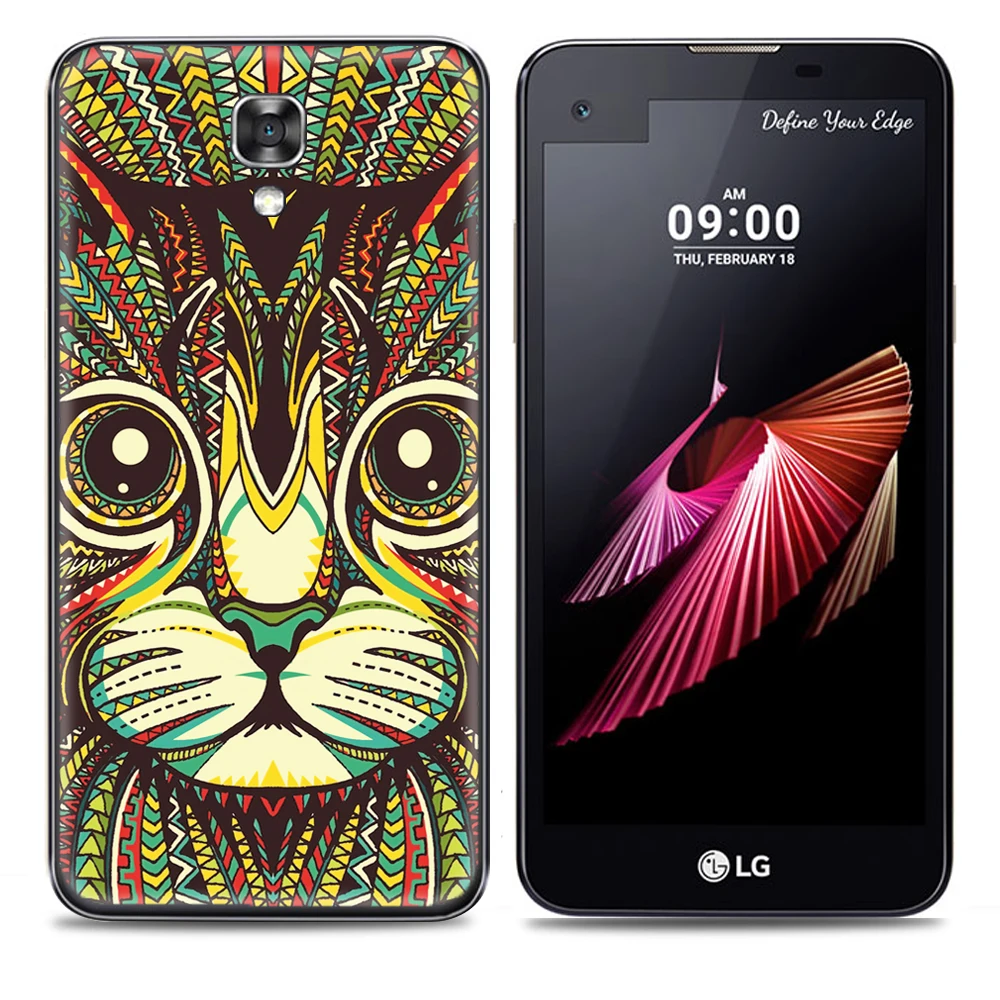 Крутой Мягкий ТПУ чехол для LG x Screen K500 силиконовый мультяшный милый X Phone Fundas Capa |