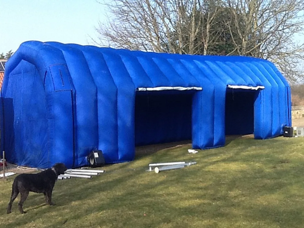 Фото Заводская надувная палатка с воздуходувкой размер под заказ|Палатки| |