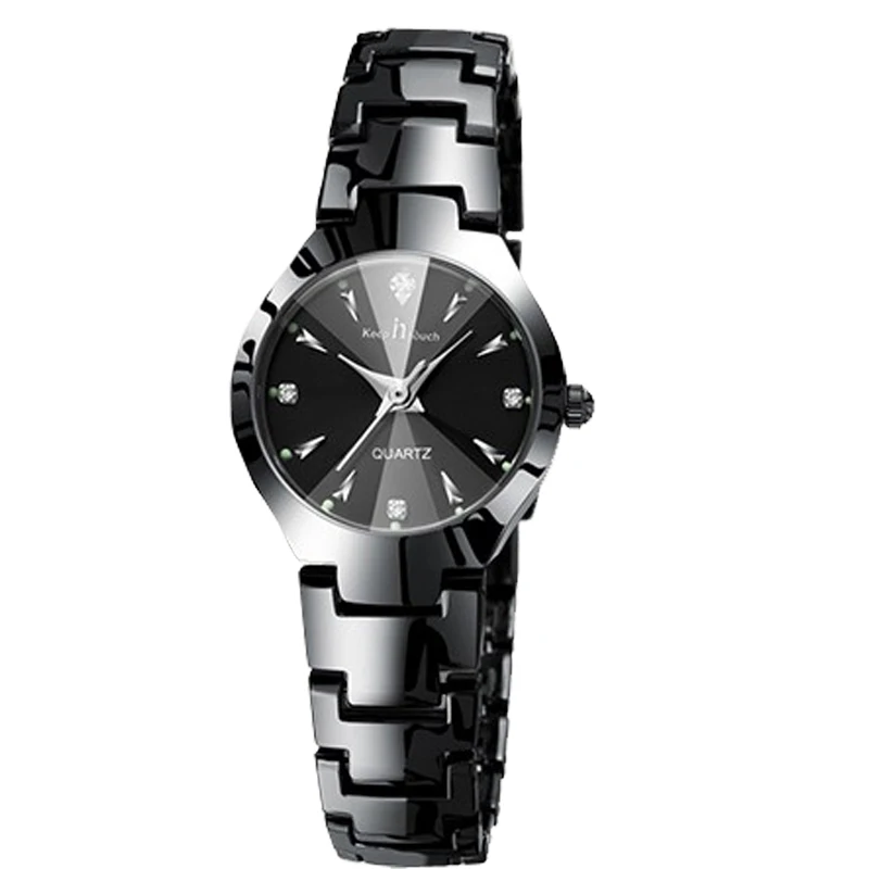 В курсе Нержавеющая сталь Водонепроницаемый Любители кварцевые наручные часы