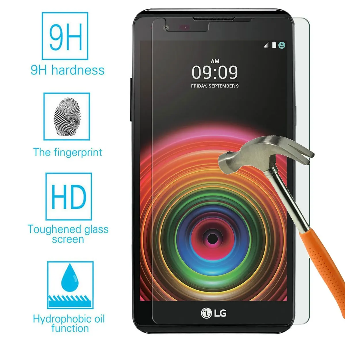 Защитная пленка из закаленного стекла для LG G3 G4 Beat G5 G6 G2 Mini X power Leon K4 K5 K10 G4S Magna Lte
