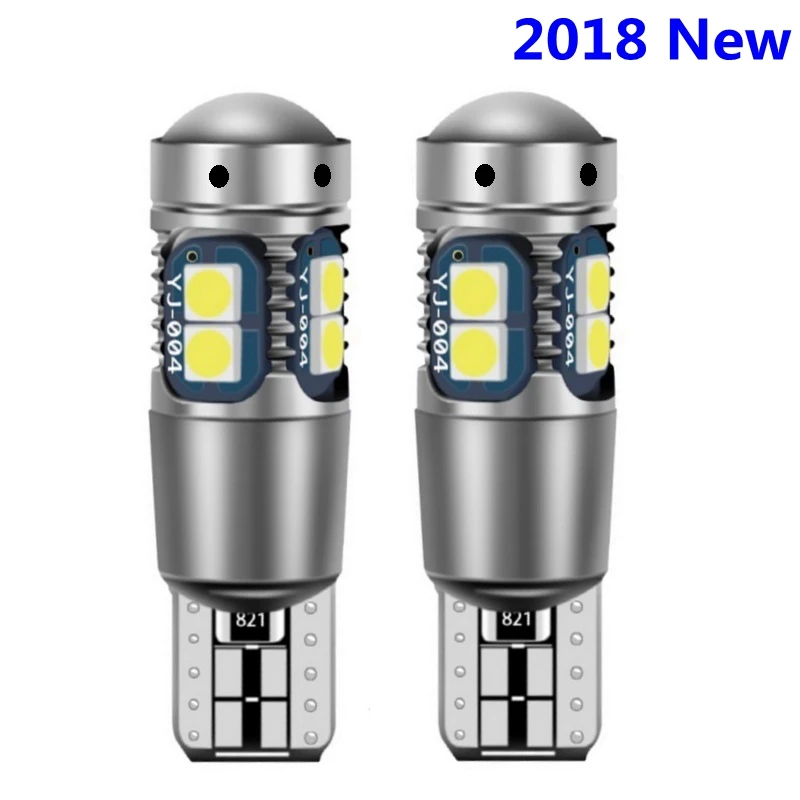 2 шт. 2018 Новинка T10 W5W 194 501 2825 192 высокое качество супер яркие светодиодный