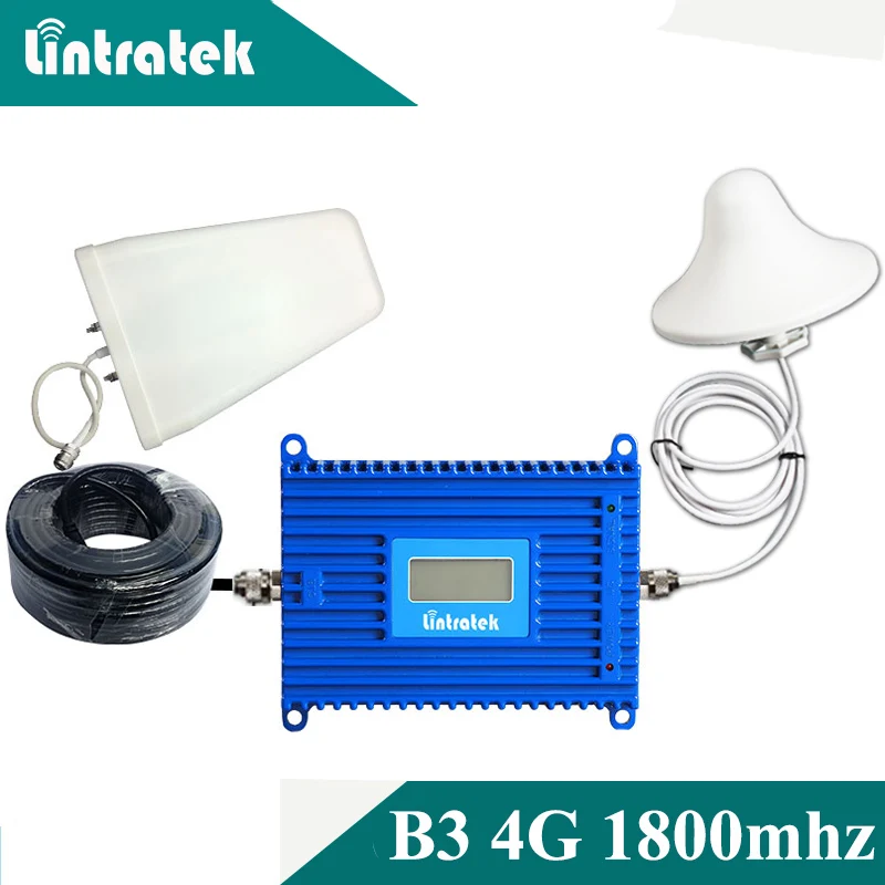 ЖК дисплей 20dBm GSM 1800 повторитель мобильного сигнала DCS усилитель сотового