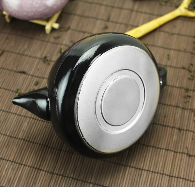 1L Elegant Fashion Induction Use Tea Pot Joint Cover Design Stainless Steel Water Kettle Free Shipping | Дом и сад