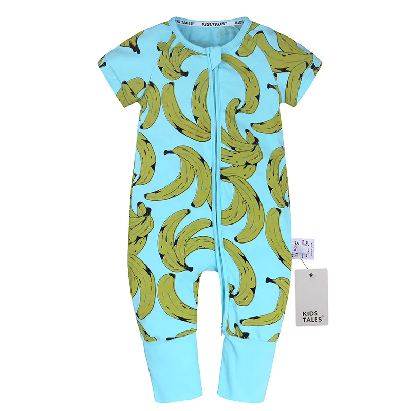 SR330 летняя и осенняя хлопковая одежда для малышей с короткими рукавами принтом