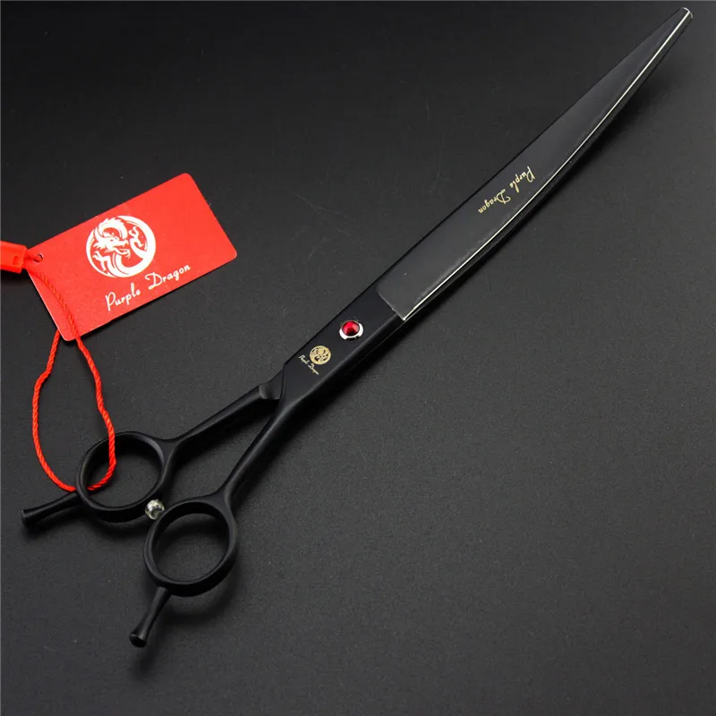 Фиолетовые ножницы для домашних животных с драконом 9-дюймовые собак и кошек