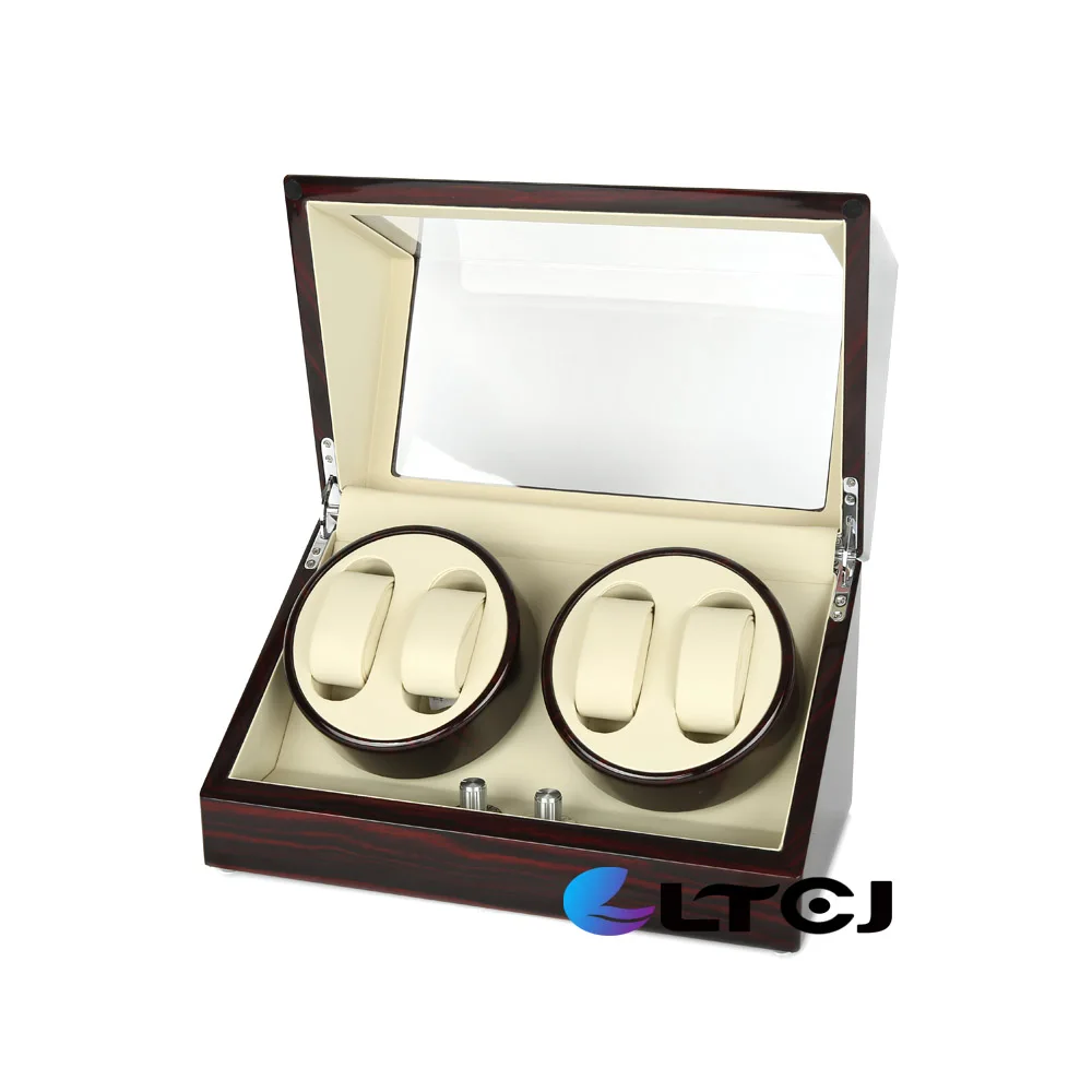 Часы Winder LTCJ деревянный автоматический поворот 4 + 0 часы коробка для хранения