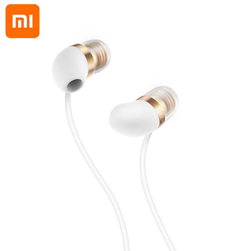 Xiaomi оригинальные капсулы 3,5 мм Универсальные наушники с проводным управлением с микрофоном бас-вкладыши типа для xiaomi iphone samsung SONY