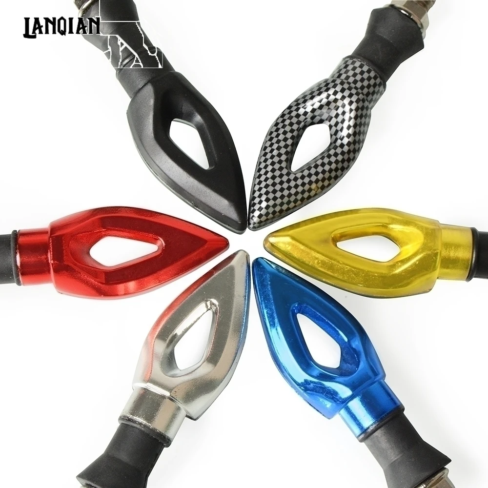 2 шт. светодиодный сигнальный сигнал поворота мотоцикла светильник задний s