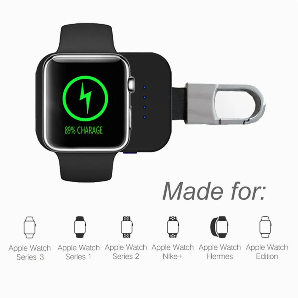 Фото Portable Wireless Magnetic Charger Built in Power Bank for Apple Watch Series 4 3 2 1 950mah Battery i Мобильные телефоны и Portable Wireless Magnetic Charger Built in Power Bank for Apple Watch Series 4 3 2 1 950mah Battery i Мобильные телефоны и