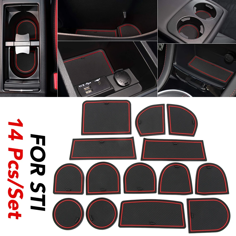 Подстаканник для интерьера под заказ аксессуары дверных вкладышей Subaru STI 2015 2016 2017