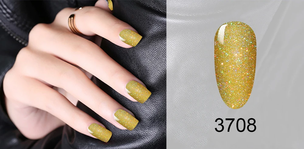 Belen 10 мл Bling Giltter УФ-гель для ногтей УФ-светодиодный Гель-лак Гибридный Полупостоянный нужен базовый топ-покрытие мерцающий лаковый лак