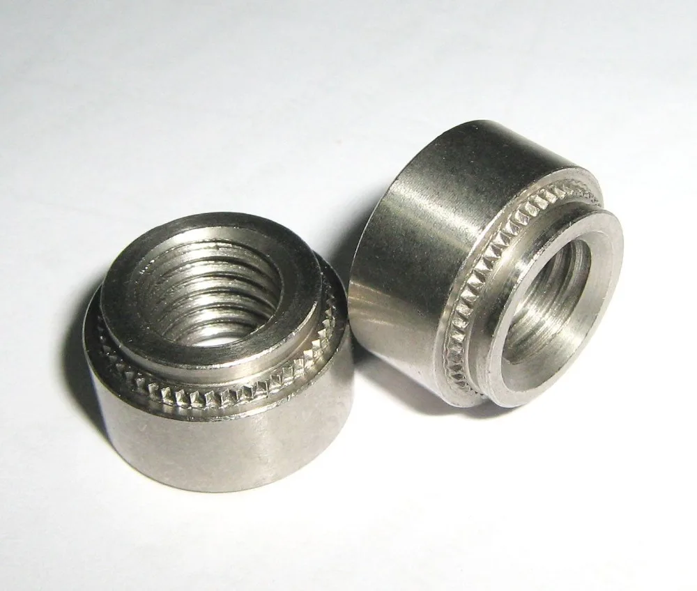 S-M2.5-0/1/2 S-M4-0/1/2 SS-M5-0/1/2 1000 шт Цинковый покрытый карбоновый Сталь заклепок гайки