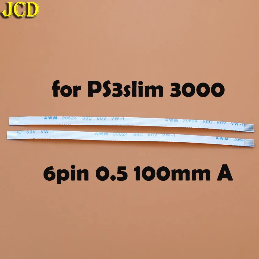 JCD 2 шт. 6pin 10pin гибкий кабель для Sony PS3 slim Controller печатная плата зарядного устройства