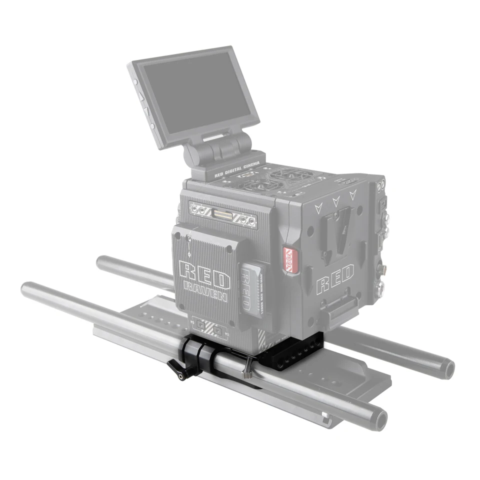 SmallRig Arri ласточкин хвост Зажим быстросъемная пластина+ 19 мм рельсовый Зажим для sony FS7/FS5/Canon C100/300 Монтажная пластина камеры-1757