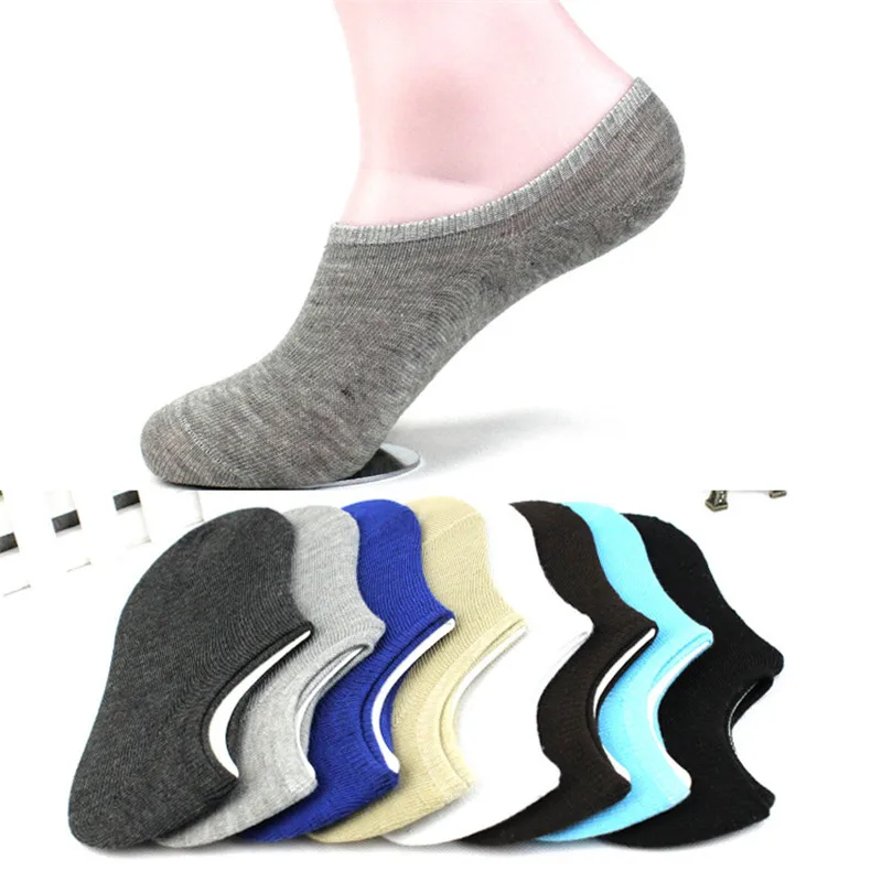 10 шт. = 5 пара/лот модные носки башмачки для счастливых мужчин летние и осенние