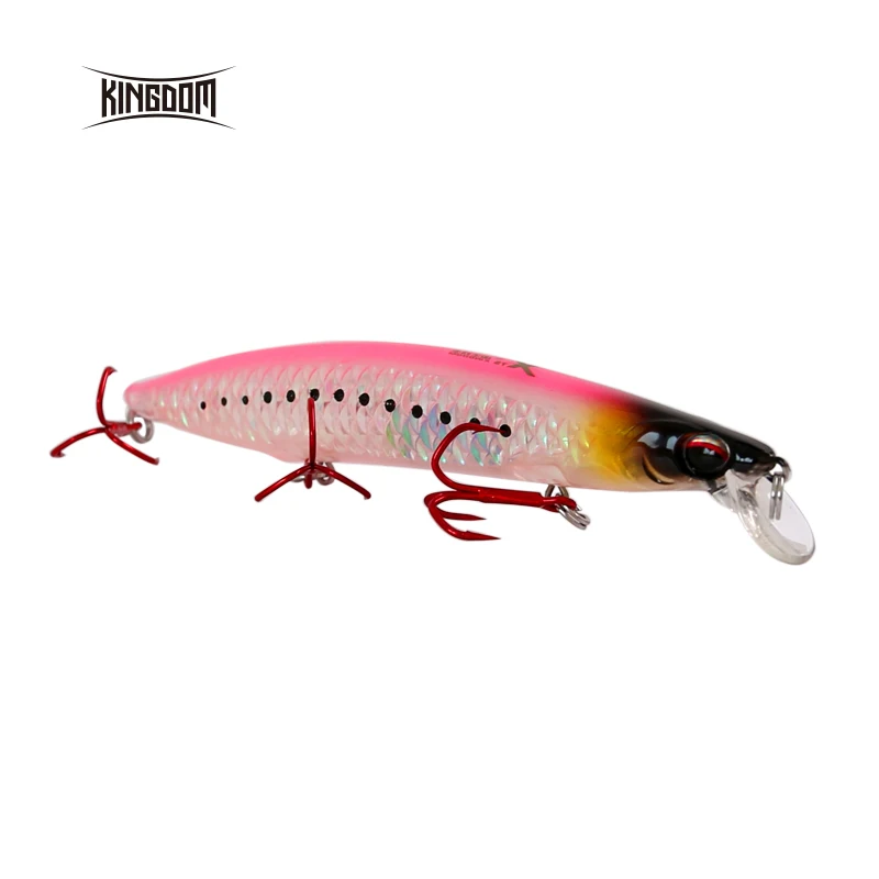 Королевство Рыболовная Приманка Minnow твердая приманка 8 г 95 мм 20 125 27 140 плавающие