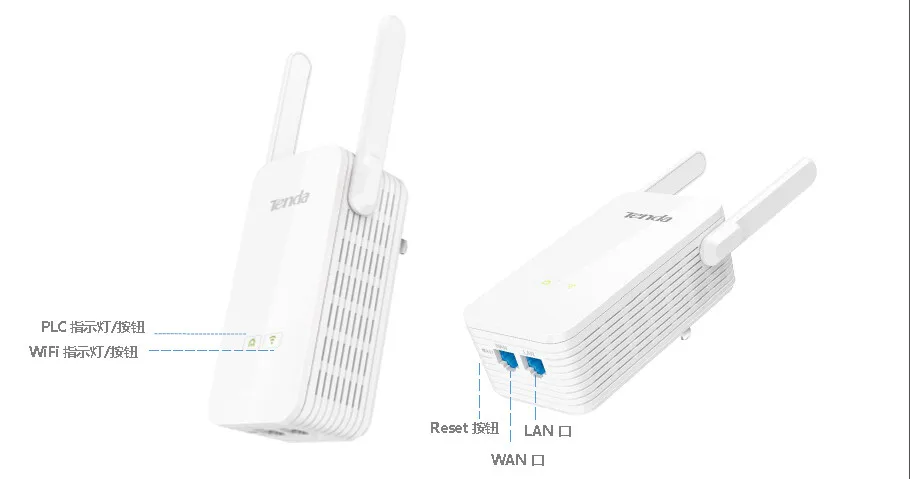 Tenda PH15 1000 м Гигабитный беспроводной wifi сетевой адаптер удлинитель комплект сетевой линии питания ethernet адаптеры 500 мбит/с Homeplug AV2
