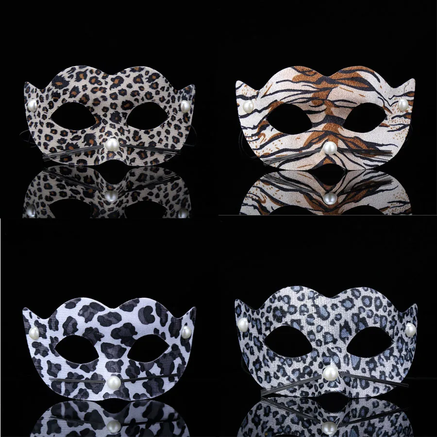 Вечерние сексуальные Необычные платья с изображением тигра леопарда маски для