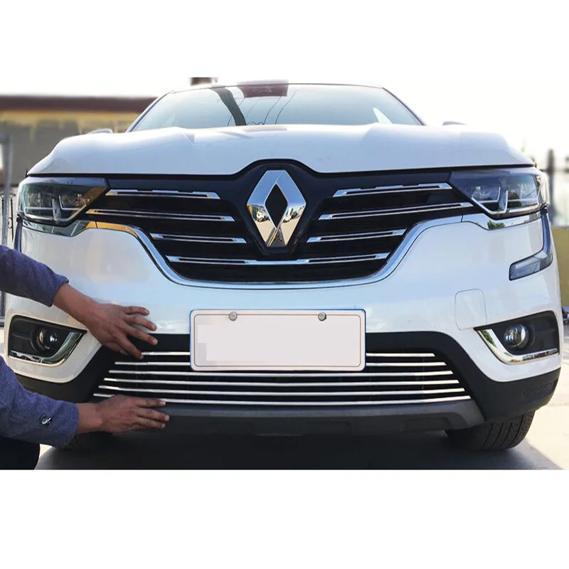 Для Renault Koleo 2012-2017 в сетку Яркие полоски изменение тела аксессуары металлическая