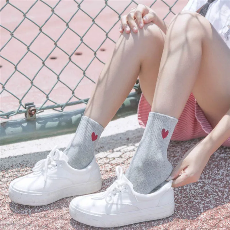1 пара женские хлопковые короткие носки с вышивкой|meias feminina|socks cutesocks pattern |