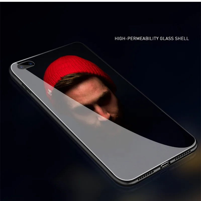 LANCHE чехол из закаленного стекла для телефона для iPhone 7 6 6S 8 Plus XR X XS Max i11 Pro Max чехол Custo фото Чехол персонализированные DIY изображения