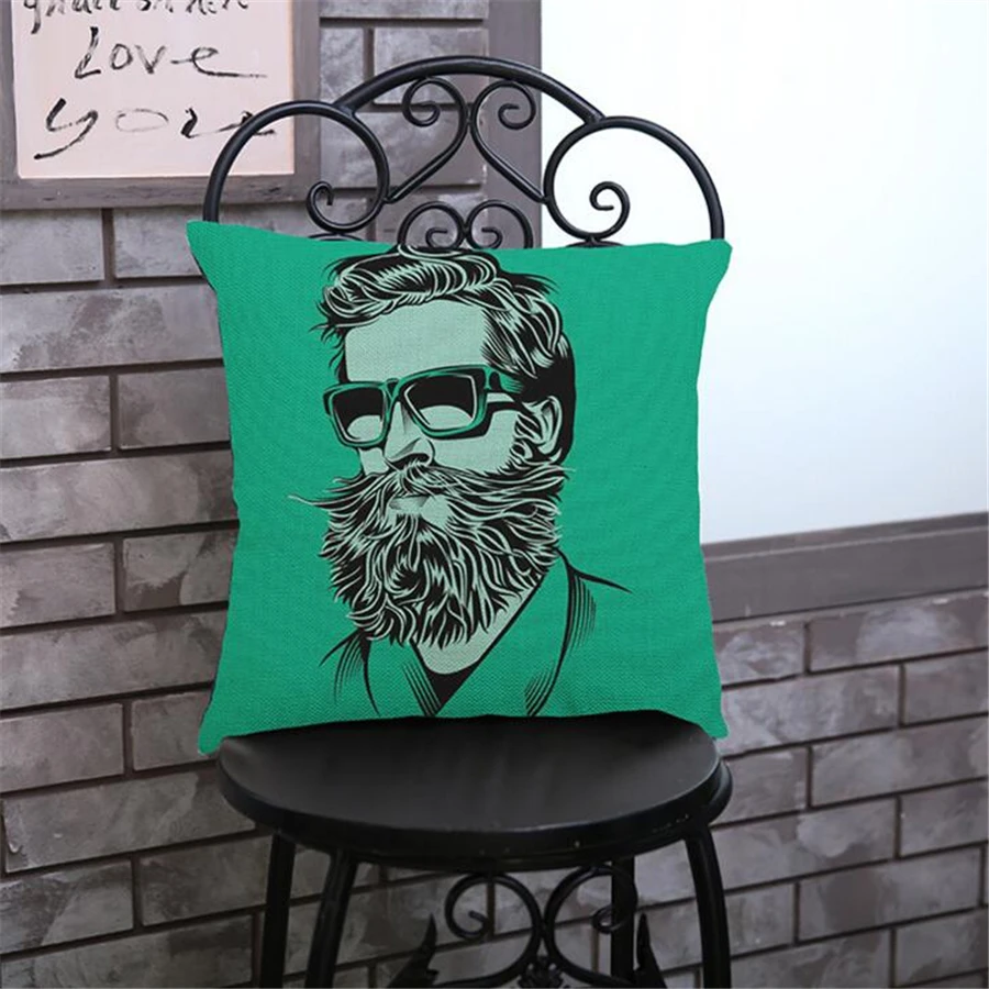 Pop Art Decoratve наволочки для дивана из хлопка и льна бархатная наволочка с мультяшным