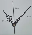 Запасные части для часового механизма сделай сам с валом 28 мм, современные подвесные черные кварцевые часы, настенные часы с механизмом, простые Стильные дизайнерские настенные часы