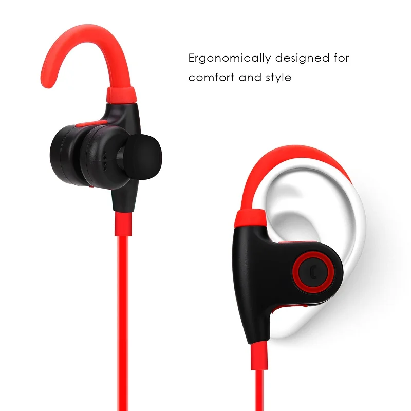 Bluetooth наушники беспроводные гарнитуры спортивные для бега стерео музыкальные IPX5