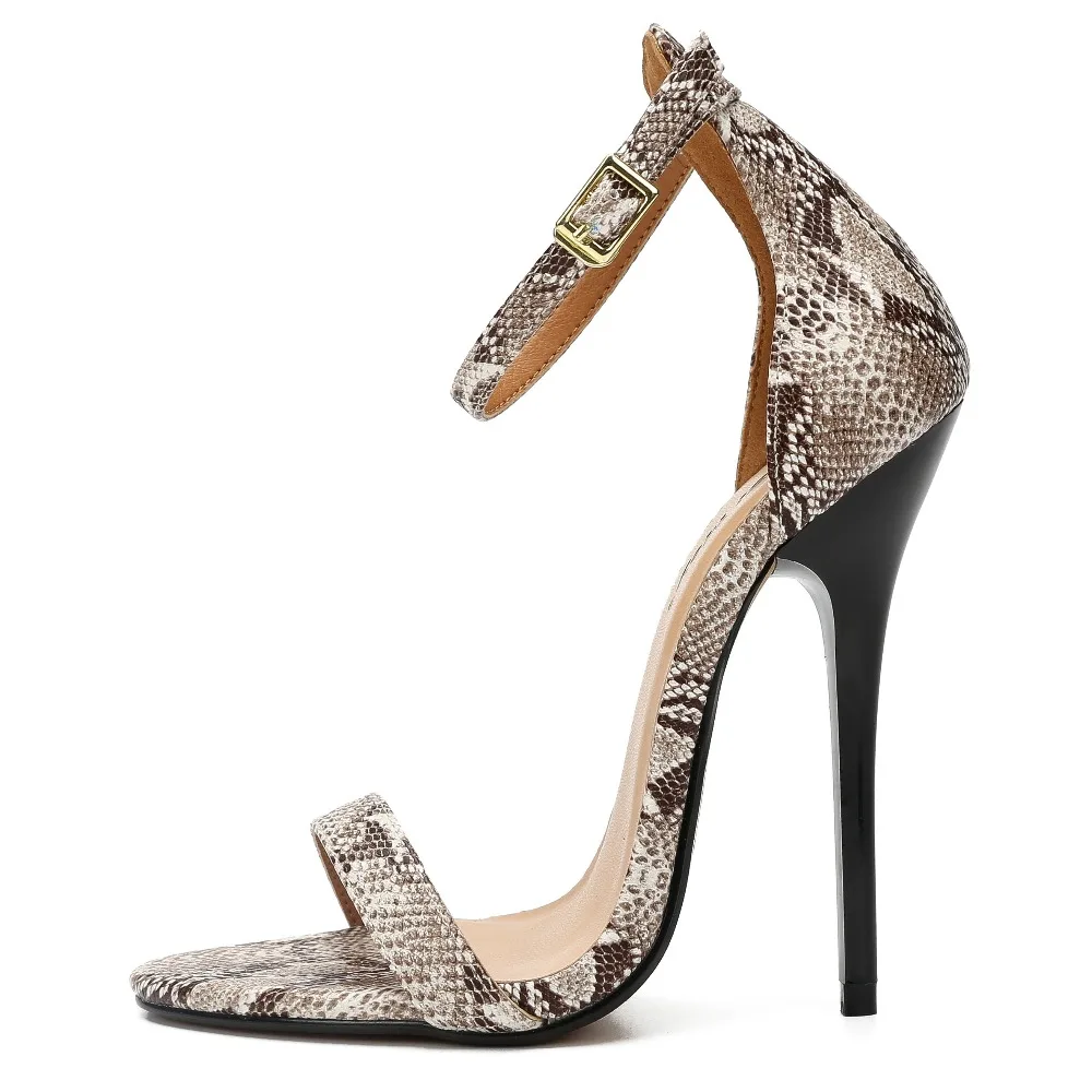 HSM zapatos mujer Женская обувь Обувь на шпильке Трансвеститы Босоножки каблуке 14 см