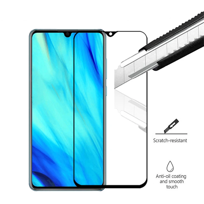 9H закаленное стекло для huawei P30 lite светильник чехол 2.5D Полное покрытие экрана Защитное стекло для huawei nova 4e стекло на huavei p 30