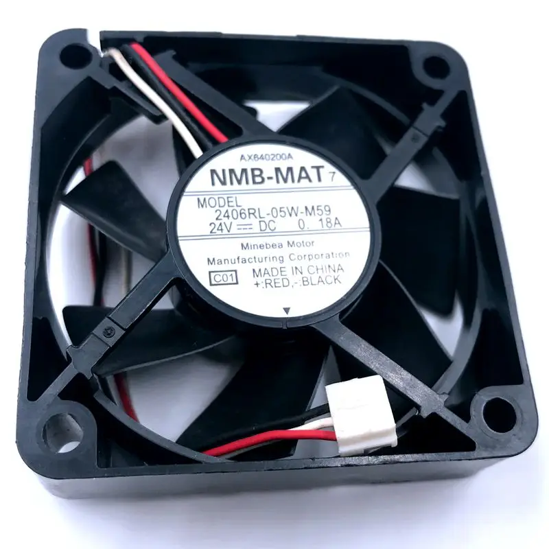 Новый вентилятор 24 В для NMB 2406RL 05W M59 6015 6 см 60*60*15 мм dc24в 0.18A инверторный охлаждающий