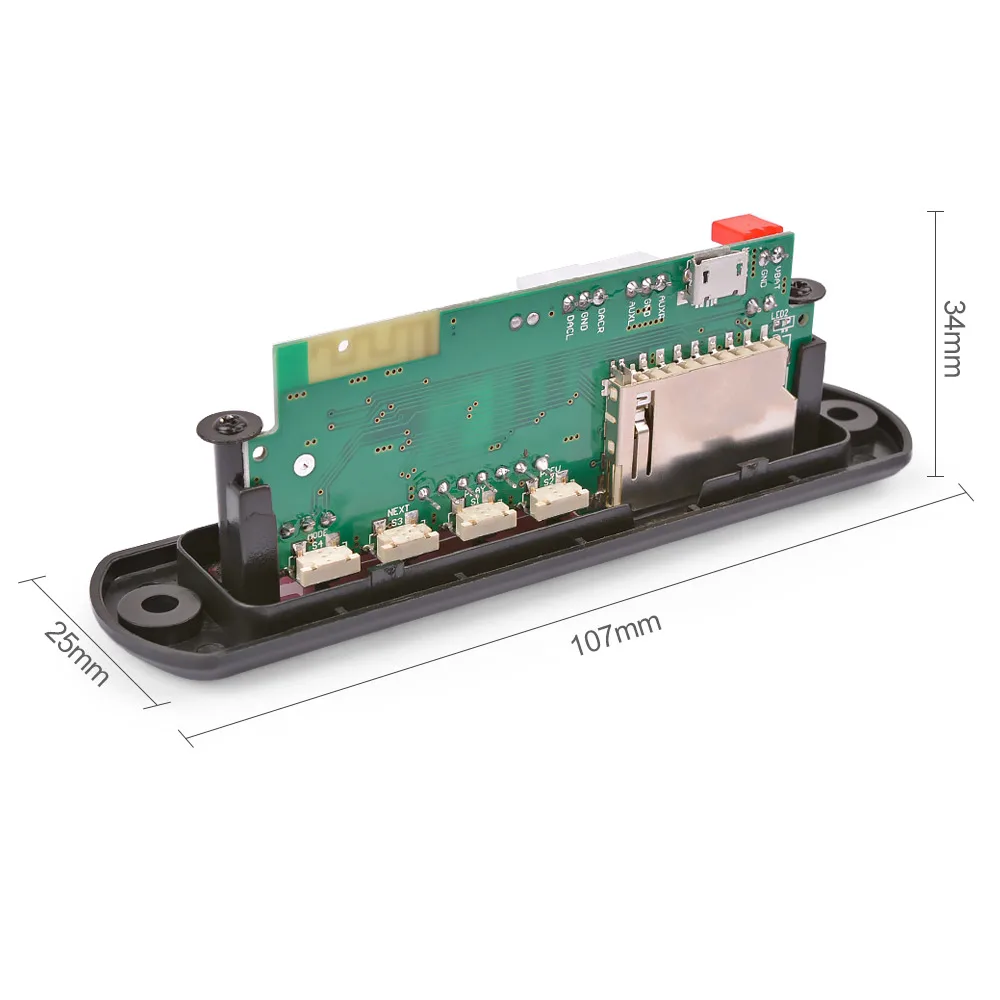 Плата mp3 декодера AIYIMA 12 В 4 цвета USB FM APE FLAC Bluetooth 5 0|Усилители мощности| |
