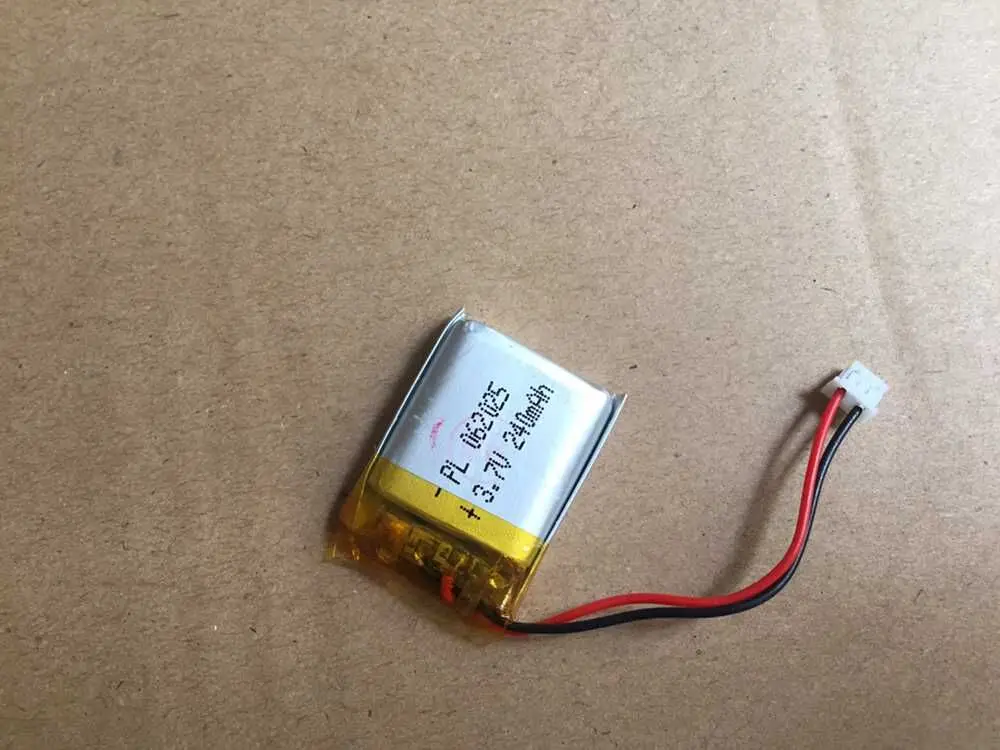 Полимерные батареи Bluetooth 062025 240 мАч пульт дистанционного управления 602025 моделей