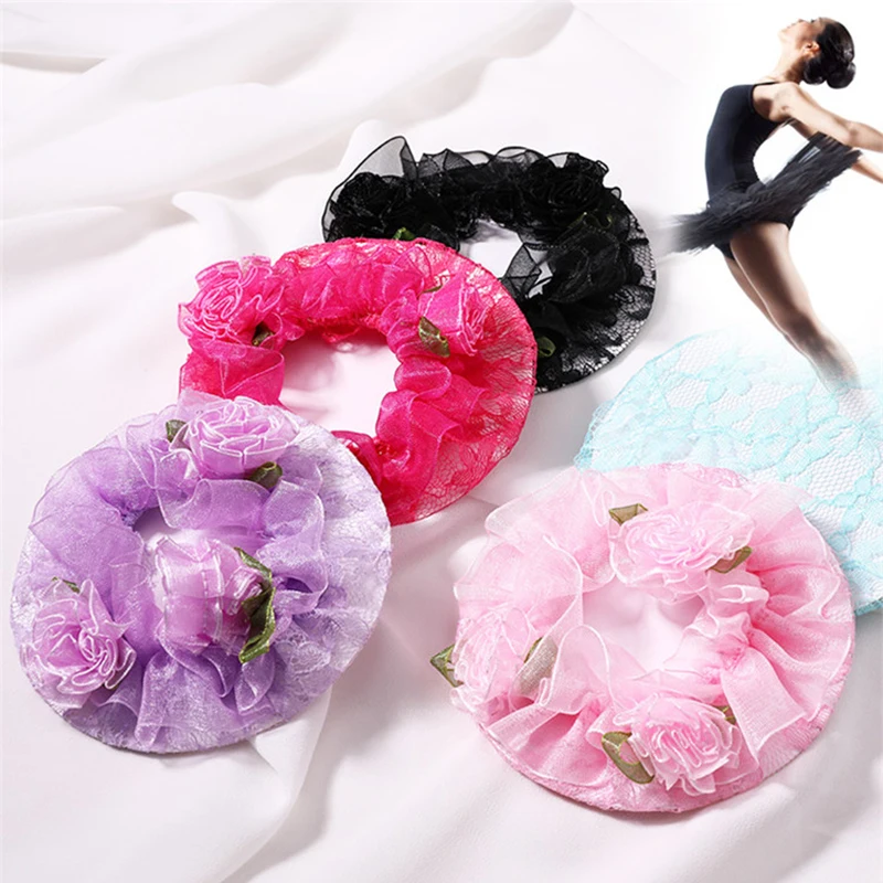 New Girls Cute Colorful Flower Lace Headbands Princess Fashion Diy Hair Style Make Tool Bands Kids Accessories | Детская одежда и