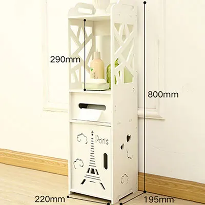 HH349200CS1 Минималистичные напольные тумбочки DIY Мини ПВХ шкаф для хранения Прикроватный ящик современного туалетного хранения ванная полка тумбочка - Цвет: HH349200CS1