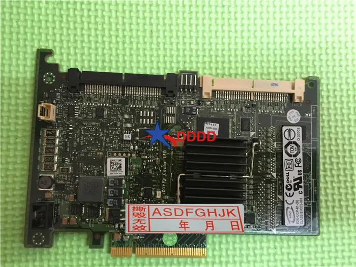 Оригинал для Dell 0T954J PERC 6i двухканальный RAID-контроллер T954J CN-0T954J полностью