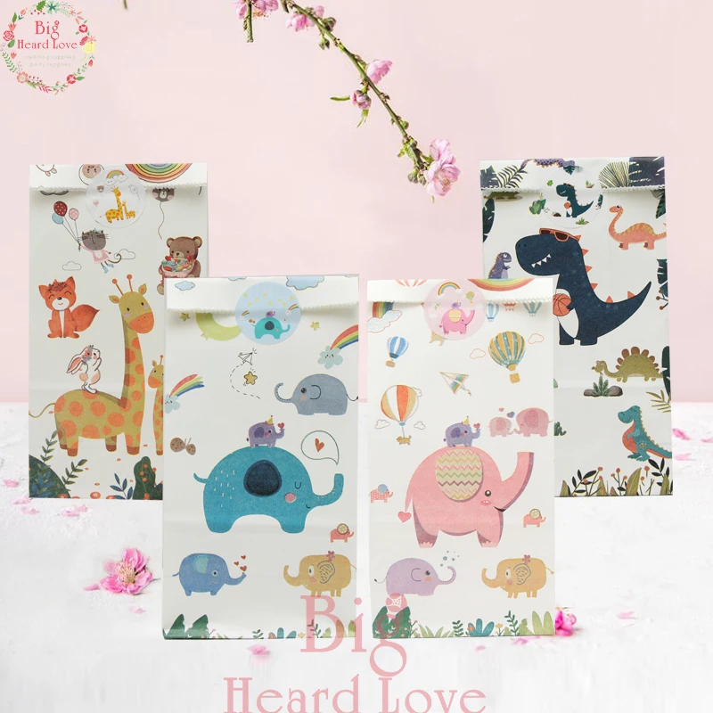 48 шт. детские подарочные пакеты в виде жирафа | Дом и сад