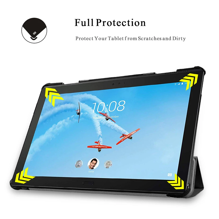 KiKiss Новый чехол для Lenovo Tab P10 TB X705L X705F 10 1 &quotумный планшета тонкий магнитный