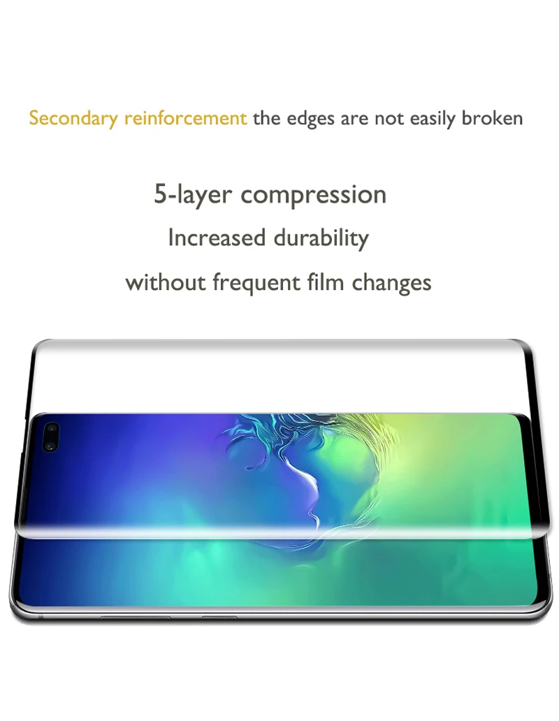 30D полное покрытие защитной Стекло Экран пленка для samsung Note9 S8 S9 плюс S10e закаленное Стекло для Galaxy S10 плюс протектор Стекло