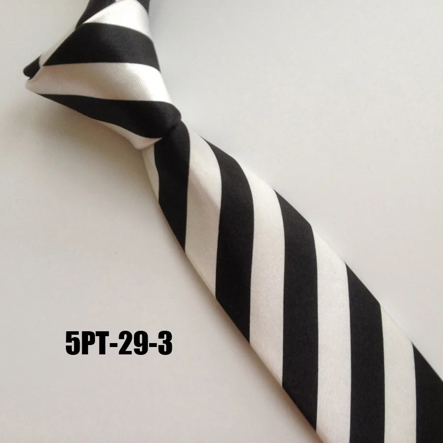 Узкий галстук для молодых мужчин 5 см Модный популярный Атласный Галстук с