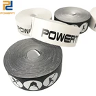 POWERTI 3 катушка Теннисная ракетка рамка Защита PU вязкость наклейки лента для ракетки теннисные фрикционные наклейки выделенная Катушка черный 5 м
