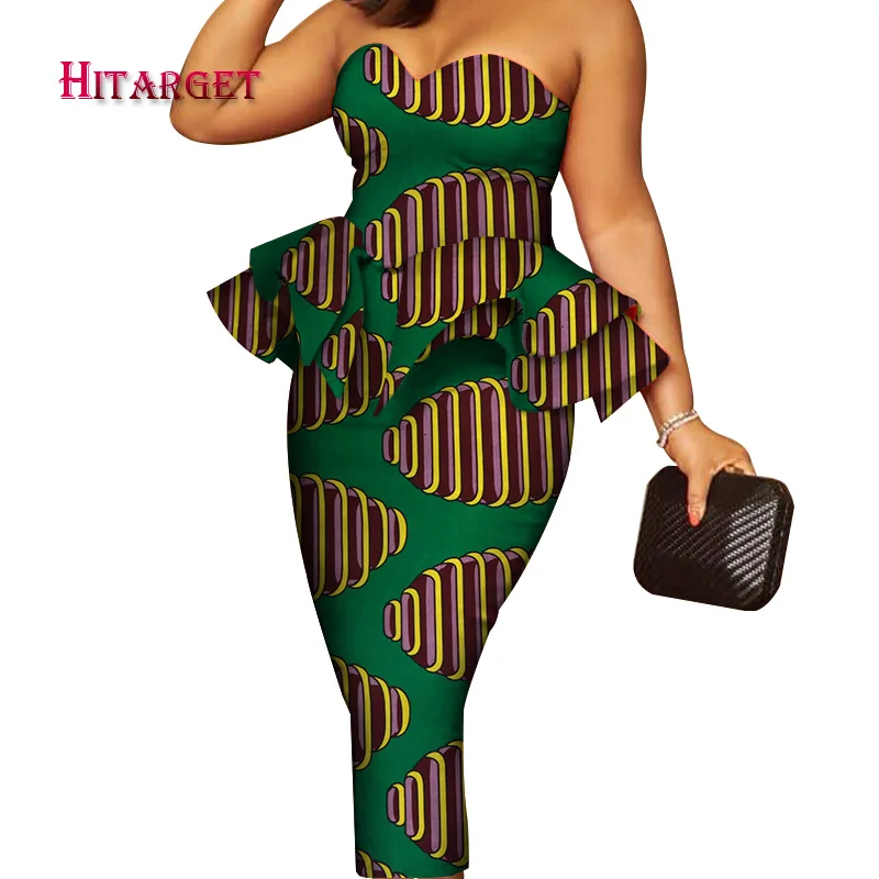 Платье для вечерние ринки/свадьбы с нагрудным вырезом платья Африканским