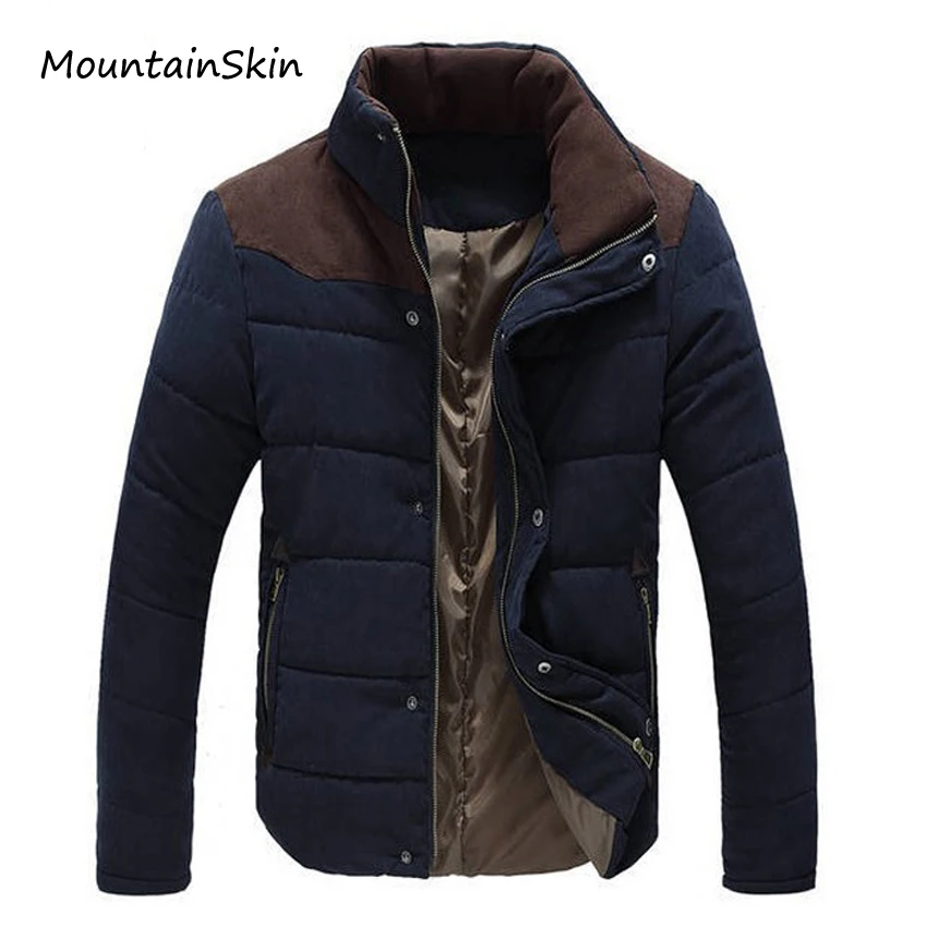 Mountainskin новинка 2020 зимняя мужская куртка теплая толстая Мужская парка модная