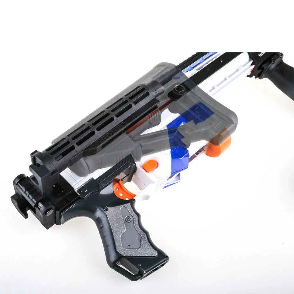 Модификация для рабочих черный складной запас Nerf N-Strike Elite Blaster | Игрушки и хобби