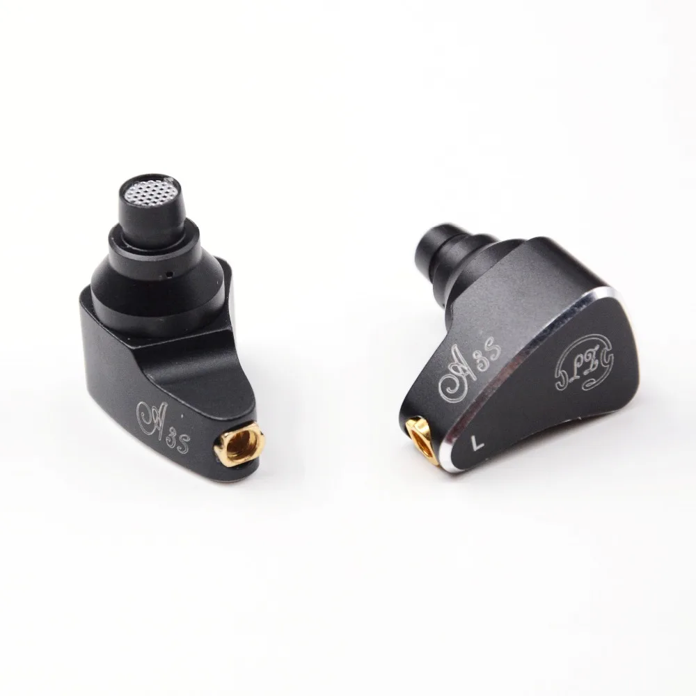 LZ A3S 2BA + 1DD Hybrid 3 единицы в ухо наушники Hi Fi металлические вкладыши гарнитура со