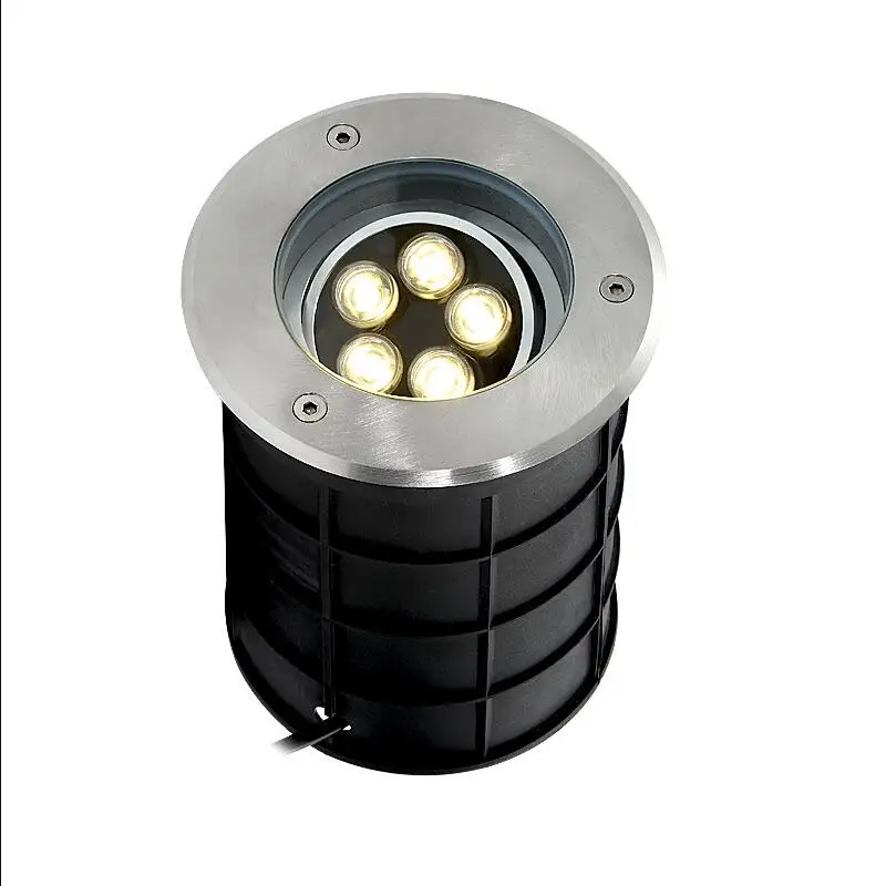 IP68 LED подземный свет 5*2 Вт садовая лампа Водонепроницаемая Наружное освещение 220 В